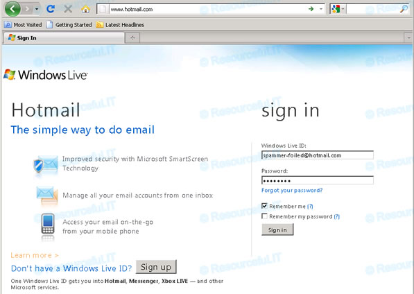 How Do I Switch Back To A Local Account Sign In For Windows Page At Hotmail Folders And The Inbox With